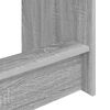 vidaXL Bed Bureau Grijs Sonoma 100 x 45 x 75 cm Bewerkt hout