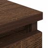vidaXL Tv-meubel 100x35x54 cm bewerkt hout bruin eikenkleur
