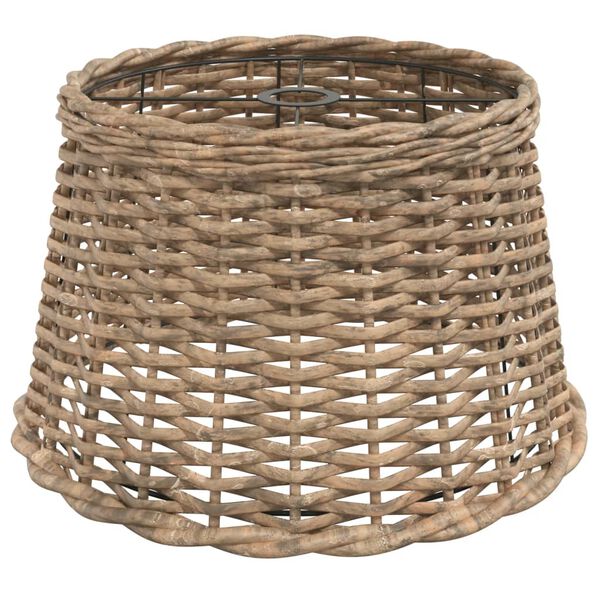 vidaXL Plafondlampenkap &Oslash;45x28 cm wicker bruin