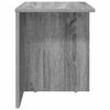 vidaXL Bijzettafel Grijs Sonoma 37 x 32 x 40 cm Bewerkt hout