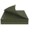 vidaXL Zeil met Oogjes Groen 4 x 8 m 90 gsm PE