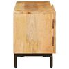 vidaXL Opslagkasten Bruin 110 x 30 x 40 cm Massief Mango Hout