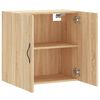 vidaXL Wandkast 60x31x60 cm bewerkt hout sonoma eikenkleurig