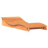 vidaXL Ligbed 205x80x31,5 cm massief grenenhout wasbruin