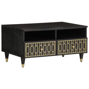 vidaXL Salontafel 80x54x40 cm massief mangohout