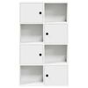 vidaXL Boekenkast 60x24x101,5 cm bewerkt hout wit