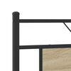 vidaXL Bedframe zonder matras 183x213cm spaanplaat sonoma eikenkleurig