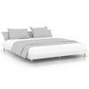 vidaXL Bedframe zonder matras 180x200 cm spaanplaat wit