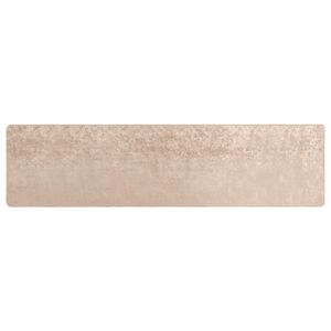 vidaXL Vloerkleedloper MARSA Beige 50 x 250 cm Polyester en PVC