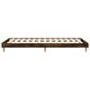 vidaXL Bedframe zonder matras hout gerookt eikenkleurig 100x200 cm