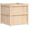 vidaXL Plantenbak 70x70x70 cm massief grenenhout