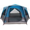 vidaXL Huisje Tent met dak met opslag Blauw 400 x 350 x 212 cm