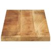 vidaXL Tafelblad rechthoekig 90x40x2,5 cm massief ruw mangohout