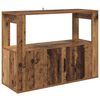 vidaXL Dressoir Oud hout 80 x 30 x 60 cm Bewerkt hout