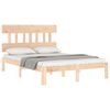 vidaXL Bedframe zonder matras massief grenenhout 120x200 cm