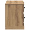 vidaXL TV-kast met lade Artisan Eiken 99,5 x 35,5 x 48 cm Bewerkt hout