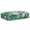 vidaXL Kussen Oxford Stof Bladpatroon 60 x 40 x 8 cm