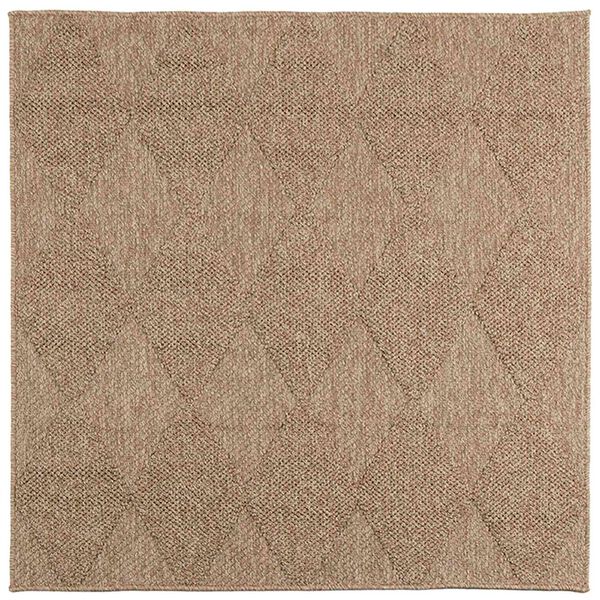 vidaXL Vloerkleden Vierkant HUARTE Naturel 200 x 200 cm Polyester
