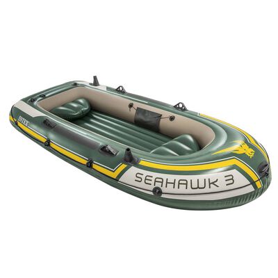 Intex Opblaasbootset Seahawk 3 met trolling motor en beugel