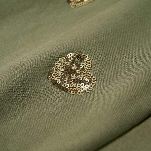 Kindertrui 116 kakikleurig