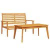 vidaXL Tuinset massief acaciahout