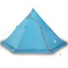 vidaXL Tipitent 5-persoons waterdicht blauw