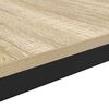vidaXL Salontafel Sonoma 60 x 30 x 36 cm Bewerkt hout