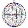 vidaXL Kerst Finial Licht 200 LED's Meerkleurig Diameter 20 x 22 cm