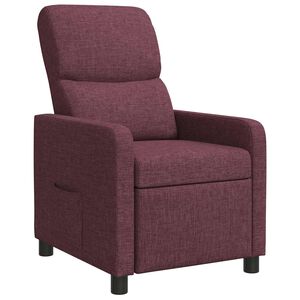 vidaXL Relaxfauteuil Paars Polyester