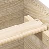 vidaXL Bedframe zonder matras hout sonoma eikenkleurig 100x200 cm