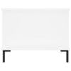 vidaXL Salontafel 90x50x40 cm bewerkt hout wit