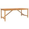 vidaXL Tuin eettafelset 9 pcs Bruin Massief Acaciahout