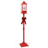 vidaXL Kerstlantaarn ESPOO Koel wit 26,5 x 26,5 x 150 cm
