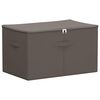 vidaXL Opbergbox Nonwoven stof 60 x 43 x 35 cm 90,3 L Grijs