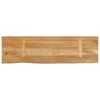 vidaXL Tafelblad met natuurlijke rand 100x30x2,5 cm massief mangohout