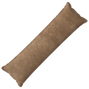 vidaXL Kussen HOUTEN Taupe 40 x 145 cm Microfiber Fleece