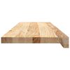 vidaXL Traptreden 8 st 80x25x2 cm onbehandeld massief eikenhout