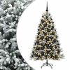 vidaXL Kunstkerstboom met Ballen 240 cm 300 LED's Warmwit
