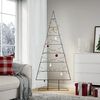 vidaXL Kerstdecoratie kerstboom 180 cm metaal zwart