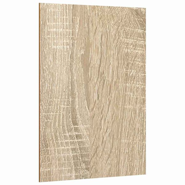 vidaXL Decorpanelen 50 pcs Sonoma eiken 15 x 21 x 0.3 cm Bewerkt hout