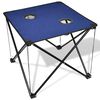 Campingtafel inklapbaar (blauw)