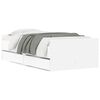 vidaXL Bedframe met lades wit 90x200 cm