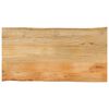 vidaXL Tafelblad met natuurlijke rand 110x60x2,5 cm massief mangohout