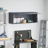 vidaXL Wandkast voor Garage Antraciet 90 x 33 x 35 cm