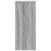 vidaXL Plantenstandaards 2 st 30x30x70 cm bewerkt hout grijs sonoma