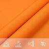 vidaXL Zonneschermdoek Oranje 7x5x5 m 100% Polyester Oxford