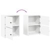 vidaXL Boekenkast 40x24x52 cm bewerkt hout wit