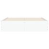 vidaXL Bedframe met lades bewerkt hout wit 120x190 cm