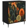 vidaXL Ladekast ZAANDAM Bosprint 66 x 36,5 x 76 cm Bewerkt hout