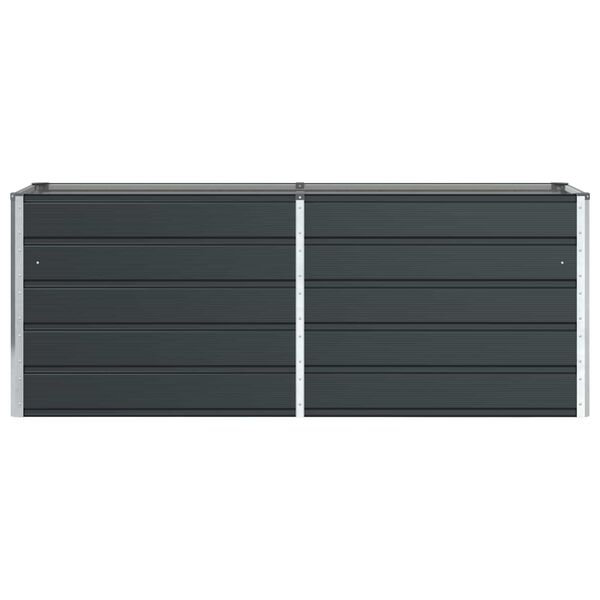 vidaXL Plantenbak Antraciet 480 x 50 x 45 cm Gegalvaniseerd staal